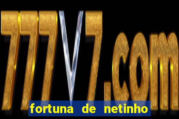 fortuna de netinho de paula